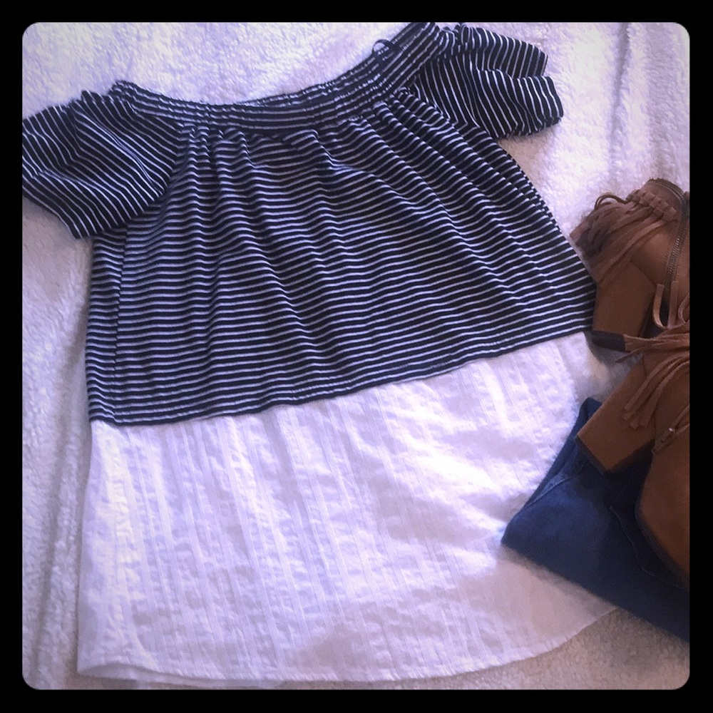 Off the shoulder top